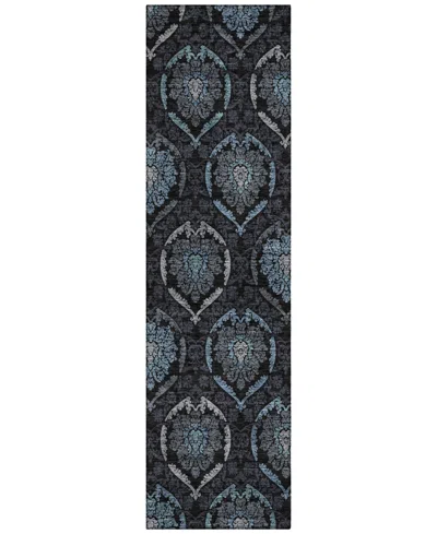 Addison Chantille Acn809 2'3"x7'6" Runner Area Rug In Blue