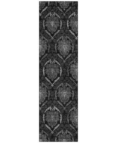 Addison Chantille Acn809 2'3"x7'6" Runner Area Rug In Gray