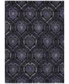 Addison Chantille Acn809 3'x5' Area Rug In Purple
