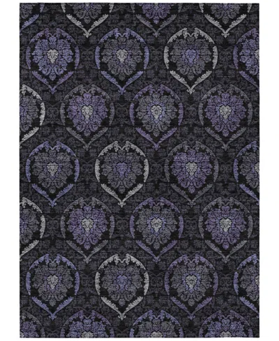 Addison Chantille Acn809 5'x7'6" Area Rug In Purple