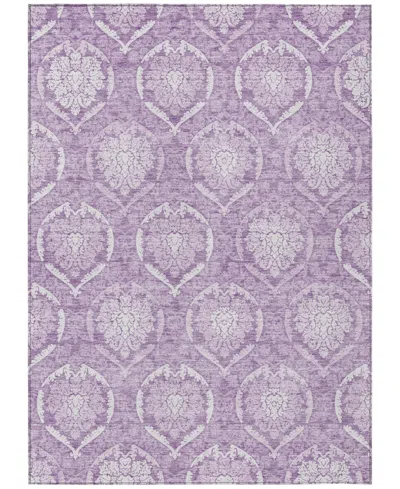Addison Chantille Acn810 8'x10' Area Rug In Plum