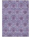 Addison Chantille Acn811 10'x14' Area Rug In Eggplant
