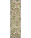 Addison Chantille Acn811 2'3"x7'6" Runner Area Rug In Olive