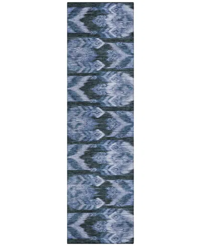 Addison Chantille Acn812 2'3"x7'6" Runner Area Rug In Blue