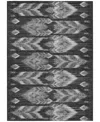 Addison Chantille Machine Washable Acn812 3'x5' Area Rug In Black