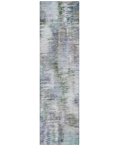 Addison Chantille Acn813 2'3"x7'6" Runner Area Rug In Green