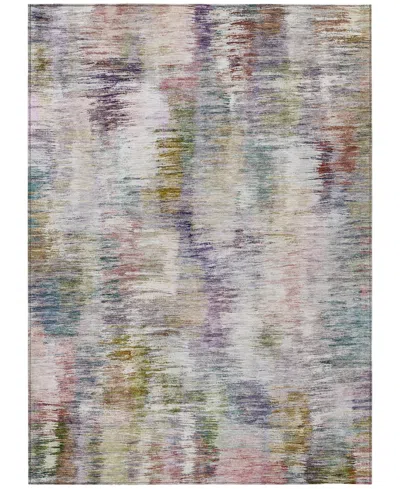 Addison Chantille Acn813 2'6"x3'10" Area Rug In Plum