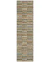 Addison Chantille Acn816 2'3"x7'6" Runner Area Rug In Paprika
