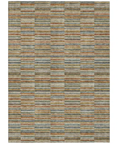 Addison Chantille Acn816 3'x5' Area Rug In Paprika
