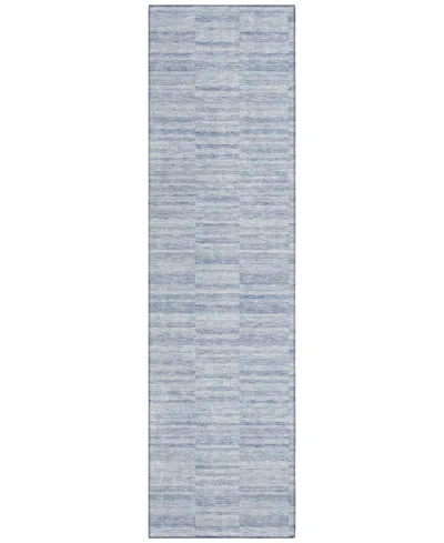 Addison Chantille Acn817 2'3"x7'6" Runner Area Rug In Mist