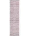 Addison Chantille Acn817 2'3"x7'6" Runner Area Rug In Rose