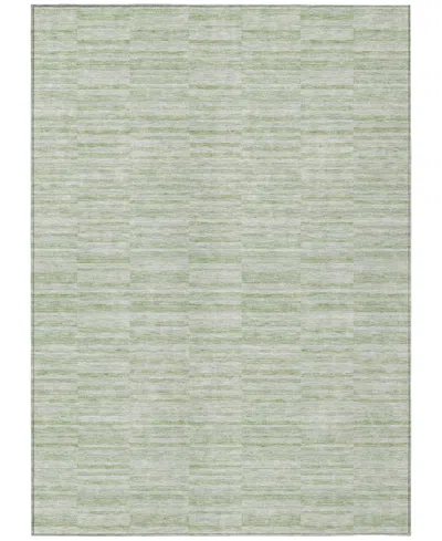 Addison Chantille Machine Washable Acn817 8'x10' Area Rug In Sage