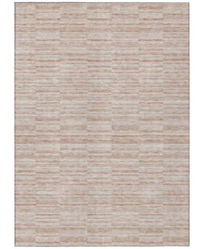 Addison Chantille Acn817 8'x10' Area Rug In Salmon