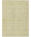 Addison Chantille Acn817 8'x10' Area Rug In Wheat
