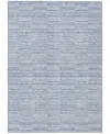 Addison Chantille Machine Washable Acn817 9'x12' Area Rug In Mist