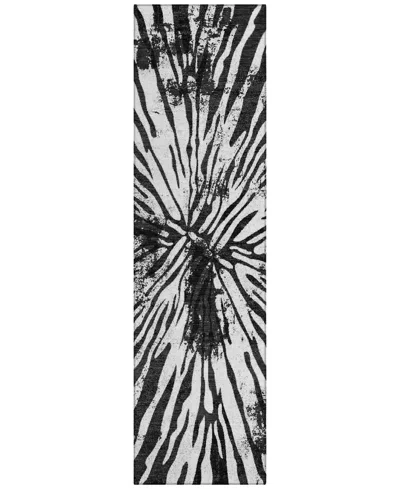 Addison Chantille Acn818 2'3"x7'6" Runner Area Rug In Black