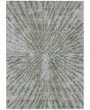 Addison Chantille Acn818 5'x7'6" Area Rug In Olive