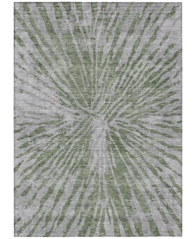 Addison Chantille Acn818 5'x7'6" Area Rug In Olive
