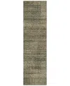 Addison Chantille Acn820 2'3"x7'6" Runner Area Rug In Brown
