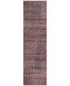 Addison Chantille Acn820 2'3"x7'6" Runner Area Rug In Maroon