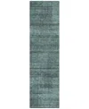 Addison Chantille Acn820 2'3"x7'6" Runner Area Rug In Teal