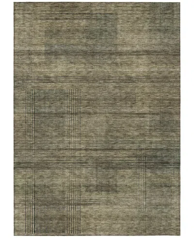 Addison Chantille Acn820 5'x7'6" Area Rug In Brown