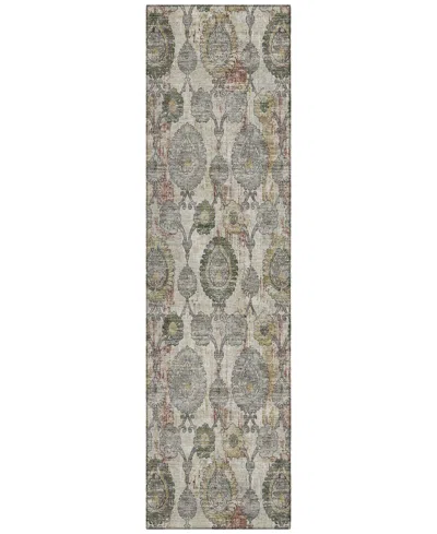 Addison Chantille Acn821 2'3"x7'6" Runner Area Rug In Beige