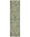 Addison Chantille Acn821 2'3"x7'6" Runner Area Rug In Sage