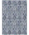 Addison Chantille Acn821 5'x7'6" Area Rug In Blue