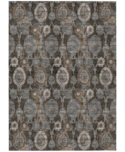 Addison Chantille Acn821 8'x10' Area Rug In Chocolate