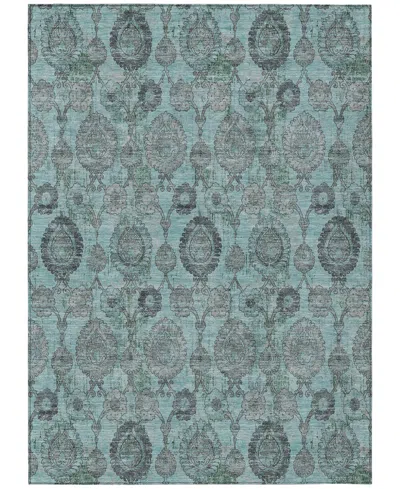 Addison Chantille Acn821 8'x10' Area Rug In Turquoise