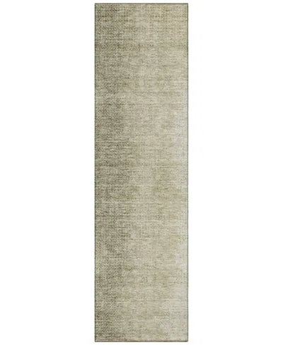 Addison Chantille Acn822 2'3"x7'6" Runner Area Rug In Brown