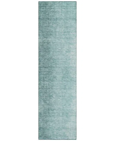 Addison Chantille Acn822 2'3"x7'6" Runner Area Rug In Teal