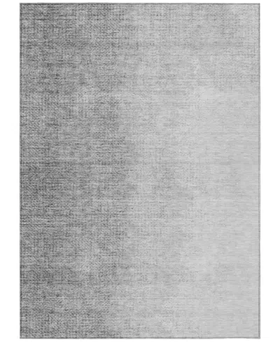 Addison Chantille Machine Washable Acn822 8'x10' Area Rug In Gray