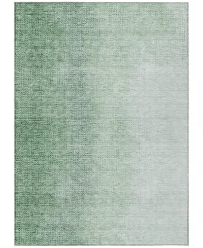 Addison Chantille Machine Washable Acn822 8'x10' Area Rug In Green