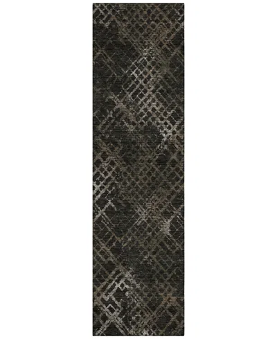 Addison Chantille Acn825 2'3"x7'6" Runner Area Rug In Cocoa