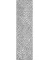Addison Chantille Acn825 2'3"x7'6" Runner Area Rug In Gray