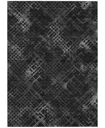 Addison Chantille Acn825 9'x12' Area Rug In Charcoal