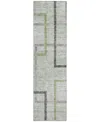 Addison Chantille Acn826 2'3"x7'6" Runner Area Rug In Green