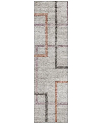 Addison Chantille Acn826 2'3"x7'6" Runner Area Rug In Taupe