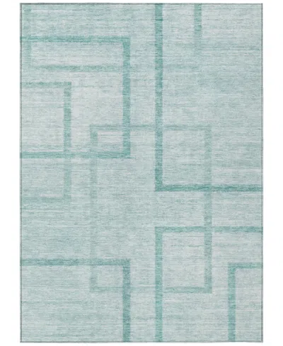 Addison Chantille Machine Washable Acn827 8'x10' Area Rug In Teal