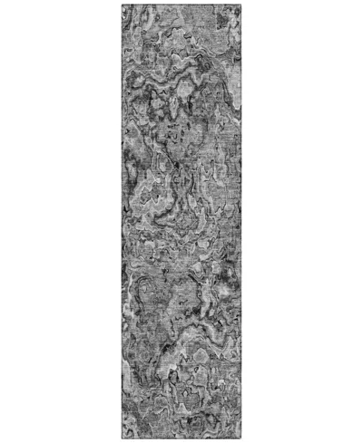 Addison Chantille Acn829 2'3"x7'6" Runner Area Rug In Gray