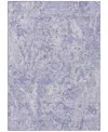 Addison Chantille Acn829 3'x5' Area Rug In Plum