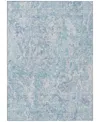 Addison Chantille Machine Washable Acn829 9'x12' Area Rug In Mist