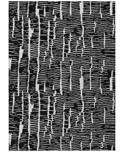 Addison Chantille Acn830 5'x7'6" Area Rug In Black