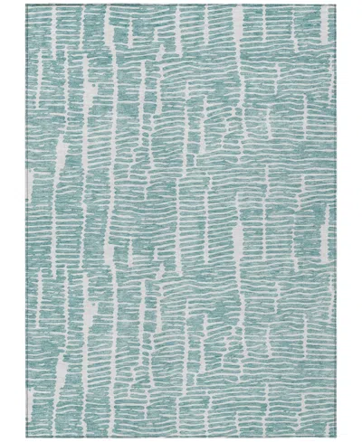 Addison Chantille Machine Washable Acn830 9'x12' Area Rug In Teal