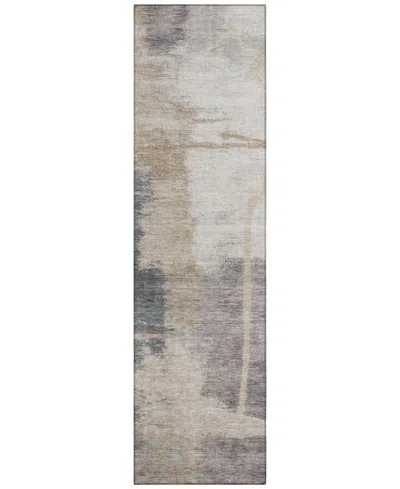 Addison Chantille Acn831 2'3"x7'6" Runner Area Rug In Gray