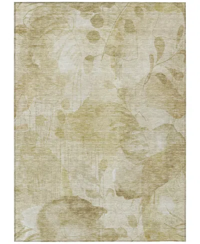 Addison Chantille Machine Washable Acn832 9'x12' Area Rug In Beige