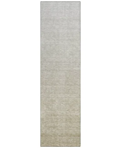 Addison Chantille Acn833 2'3"x7'6" Runner Area Rug In Beige