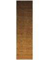 Addison Chantille Acn833 2'3"x7'6" Runner Area Rug In Chocolate